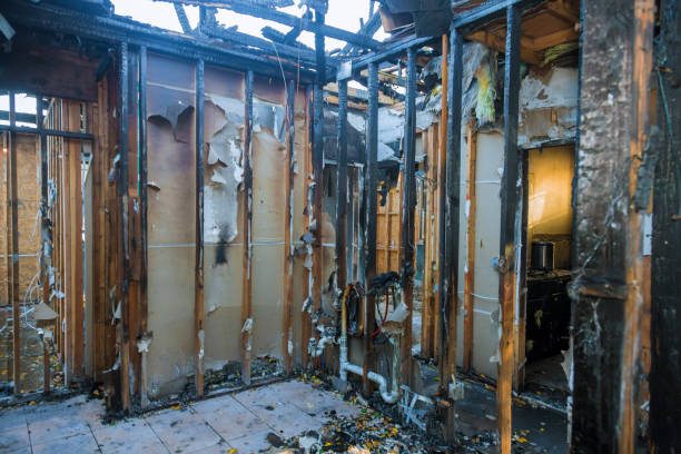 Professional Emergency Fire Cleanup technician working in Newport, MN